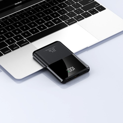 Повербанк 10000mAh компактный, Y370, черный