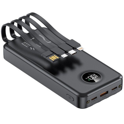 Повербанк 20000mAh ультратонкий, Y416, черный