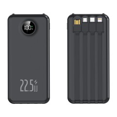 Повербанк 20000mAh ультратонкий, Y416, черный