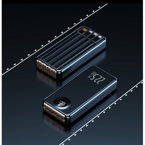 Повербанк 20000mAh ультратонкий, Y416, черный