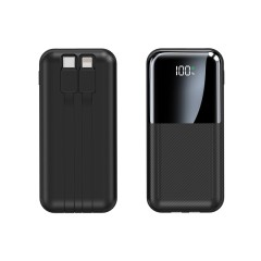 Повербанк 10000mAh компактный, Y337, черный