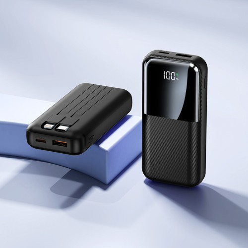 Повербанк 10000mAh компактный, Y337, черный