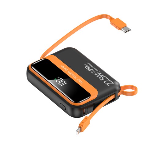 Повербанк 10000mAh ультракомпактный, Y339, черный