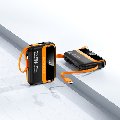 Повербанк 10000mAh ультракомпактный, Y339, черный