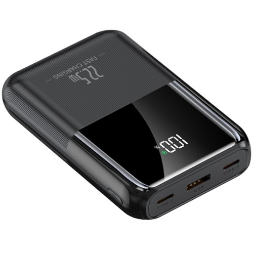 Повербанк 20000mAh компактный, Y407, черный