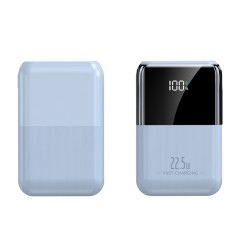 Повербанк 20000mAh компактный, Y407, синий