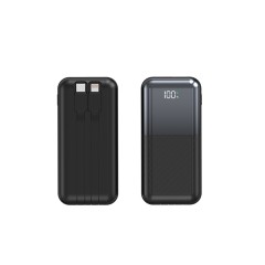 Повербанк 10000mAh компактный, Y337S, черный