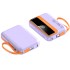 Повербанк 10000mAh ультракомпактный, Y339, фиолетовый