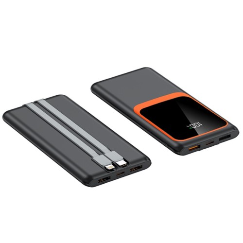 Повербанк 10000mAh ультратонкий, Y016, черный