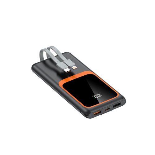 Повербанк 10000mAh ультратонкий, Y016, черный