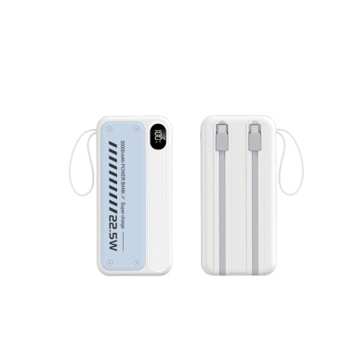 Повербанк 30000mAh ультракомпактный, Y325, белый