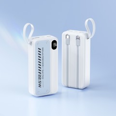 Повербанк 30000mAh ультракомпактный, Y325, белый