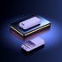 Повербанк 10000mAh компактный, Y337S, фиолетовый