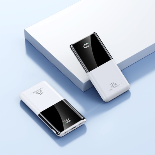 Повербанк 10000mAh ультратонкий, Y371, белый