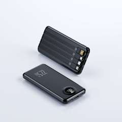 Повербанк 10000mAh ультратонкий, Y415, черный