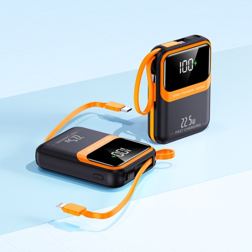 Повербанк 10000mAh ультракомпактный, Y338, черный