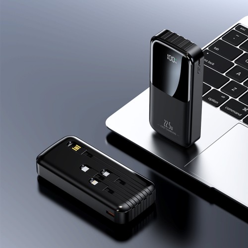 Повербанк 20000mAh компактный, Y367, черный