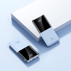 Повербанк 10000mAh ультратонкий, Y371, синий