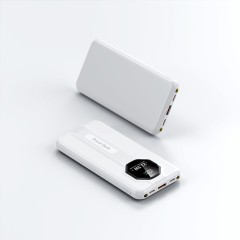 Повербанк 10000mAh ультратонкий, Y425-1, белый