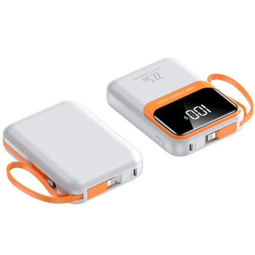 Повербанк 10000mAh ультракомпактный, Y338, белый