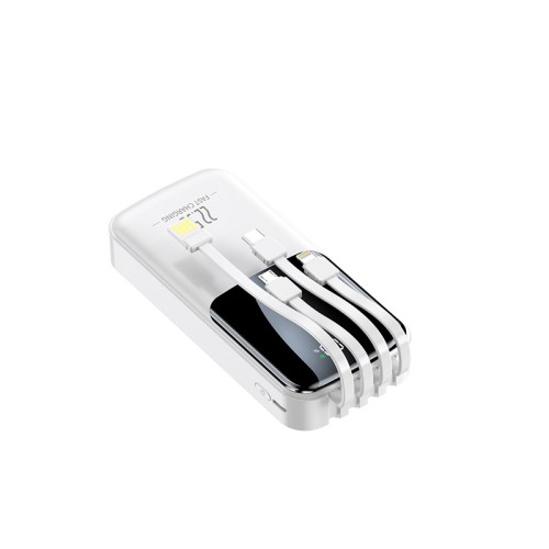 Повербанк 20000mAh компактный, Y367, белый