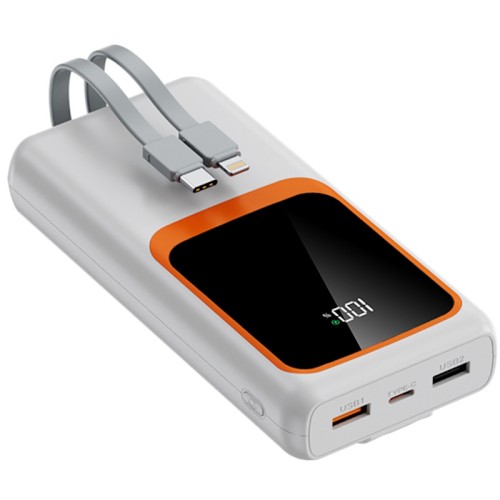 Повербанк 20000mAh, Y017, белый