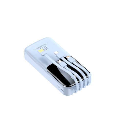 Повербанк 20000mAh компактный, Y367, синий